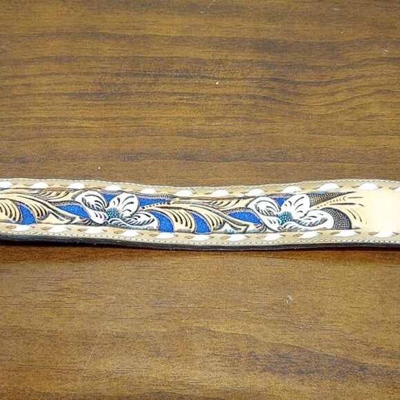 Kona Kut By Nocona Belt Co. Leather Belt, Size 34 - Vintage! main image 5